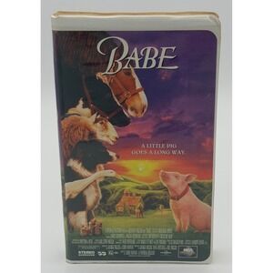 Babe VHS 1996 MCA Universal Home Video Clamshell Case